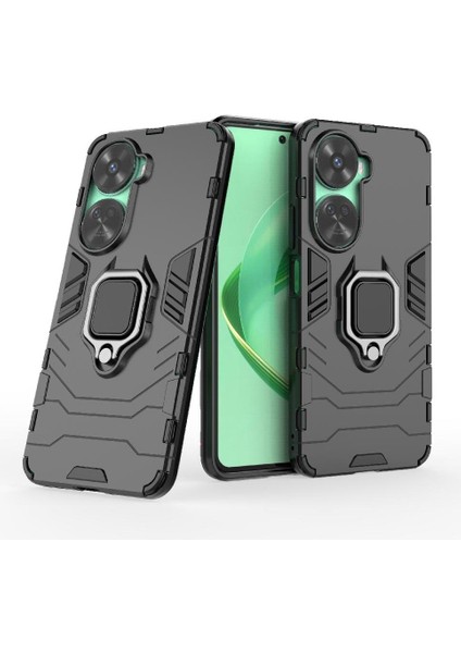 Huawei Nova 11 Se 4g Için Kickstand Darbeye Kapak 360 &deg; Dönen Halka (Yurt Dışından)