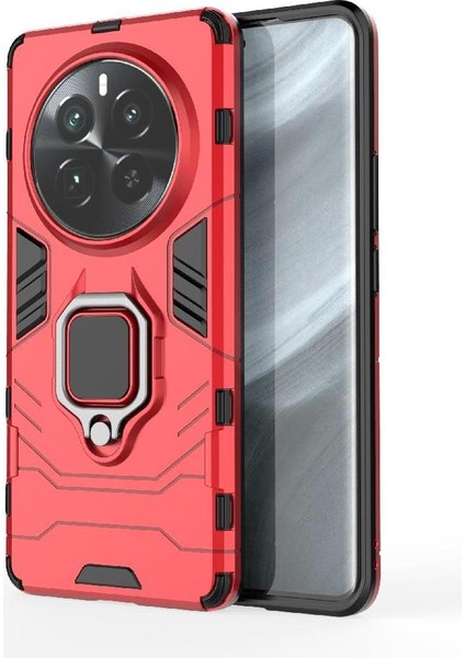 Realme 12 Pro/pro Artı Kickstand Darbeye Kapak Askeri Damla (Yurt Dışından)