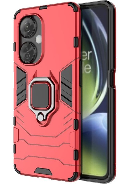 Oneplus Nord Ce 3 5g Askeri Damla Koruma Için Kılıf 360 &deg; Dönen Halka (Yurt Dışından) indirimleri