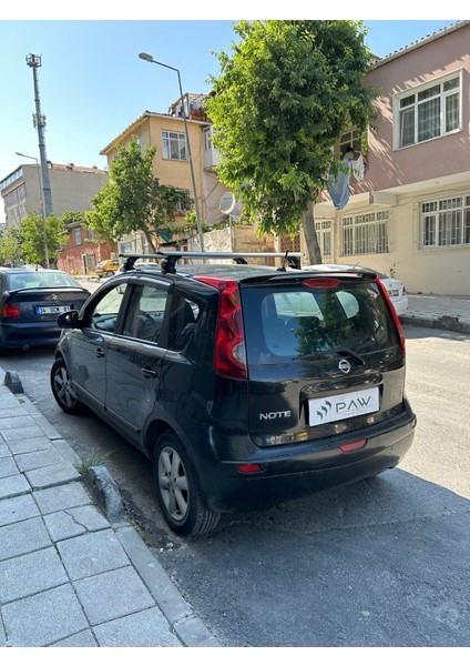 Nissan Note E12 2014-2020 Oluksuz Üst Tavan Portbagaj Taşıyıcı Ara Atkısı Toros Serisi Pro 4 Siyah modelleri