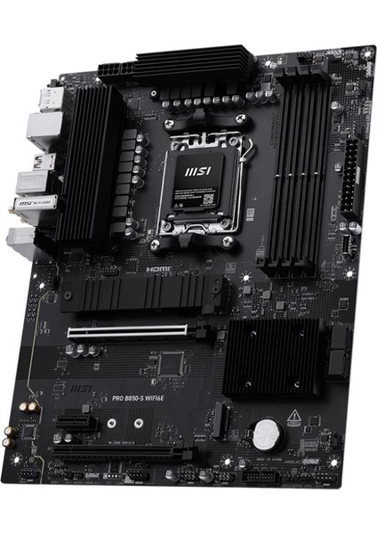 Msı MB Pro B850-S WIFI6E Am5 Ddr5 8200MHZ(OC) HDMI Dp 2x M.2 USB 10GBS 2,5g Lan Wı-Fı 6e Atx modelleri