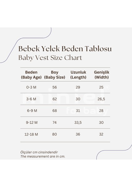 Kız Bebek Ayıcık Nakışlı Organik Pamuklu 0-9 Ay Penye Bebek Yelek