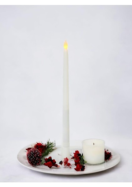 Pilli Şamdan Mum 27Cm fiyatları