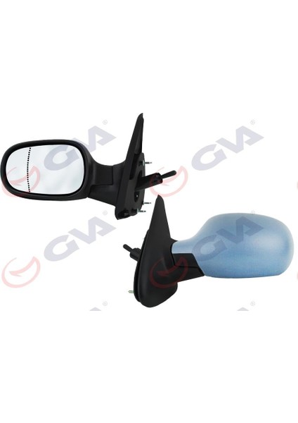Dış Dikiz Aynası Sol Megane 99 Mekanik Astarlı Asferik 1 Fiş VM-129PAL