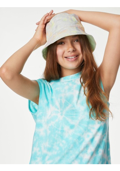 Saf Pamuklu Midi Elbise (6-16 Yaş) fiyatları