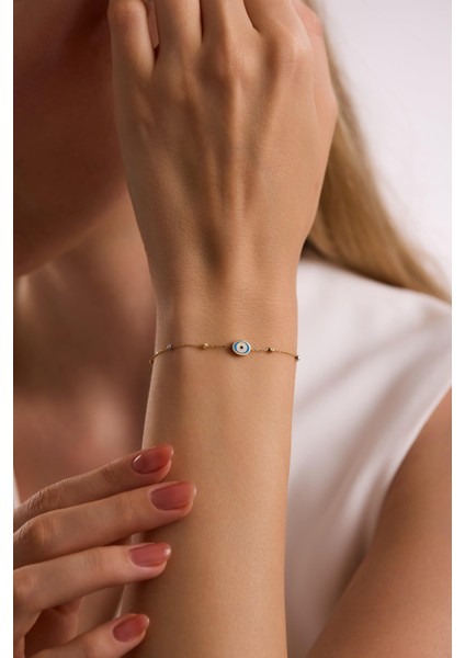 14 Ayar Dorikalı Nazar Bileklik fiyatları