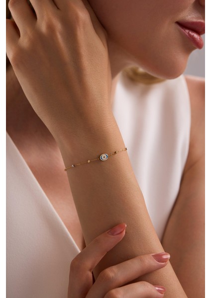 14 Ayar Dorikalı Nazar Bileklik modelleri