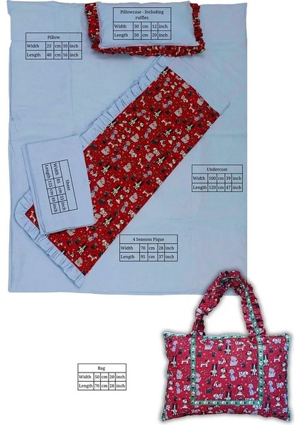 Anne ve Bebek Için Çok Amaçlı Seyahat Çantası