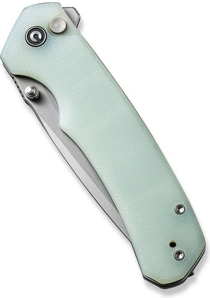 Button Lock Brazen Flipper & Thumb Stud Knife Naturel G10 Handle Çakı indirimleri
