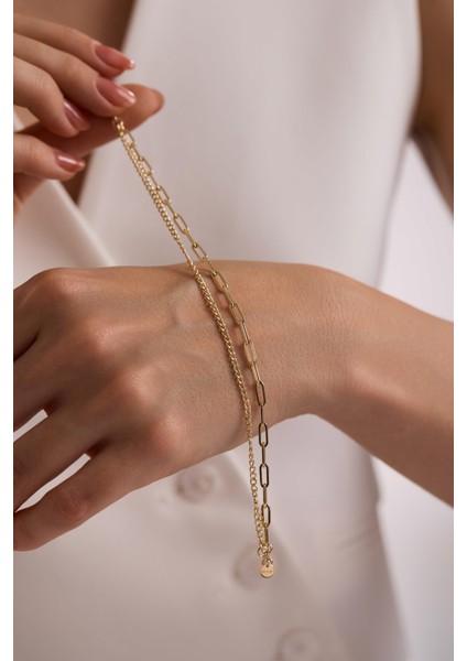 14 Ayar Ataç ve Gurmet Ikili Bileklik modelleri