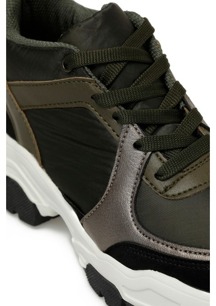 Dessy 3pr Haki Kadın Sneaker