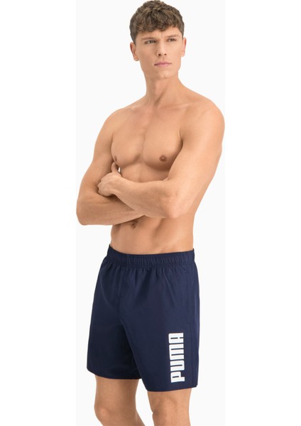 SWIM MEN MID SHORTS Lacivert Erkek Deniz Şortu modelleri