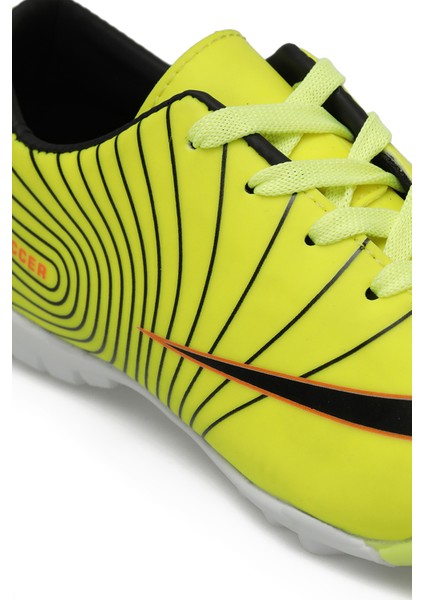 Bınono BINONO OCHO TURF F 3PR Neon Sarı Erkek Çocuk Halı Saha Ayakkabısı