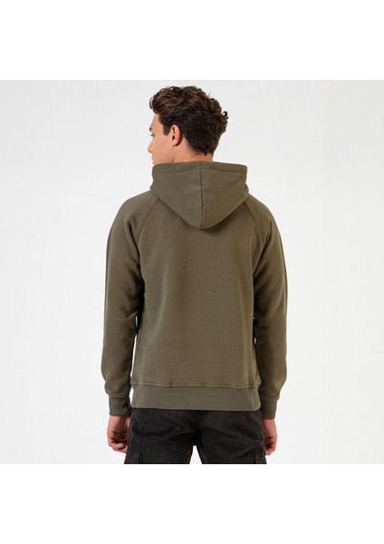 Hedge Erkek Yeşil Sweatshirt