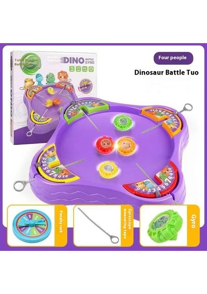 Dönen Dövüş Diskine Karşı Halat Çeken Küçük Cayro Çocuk Oyuncakları (Yurt Dışından)