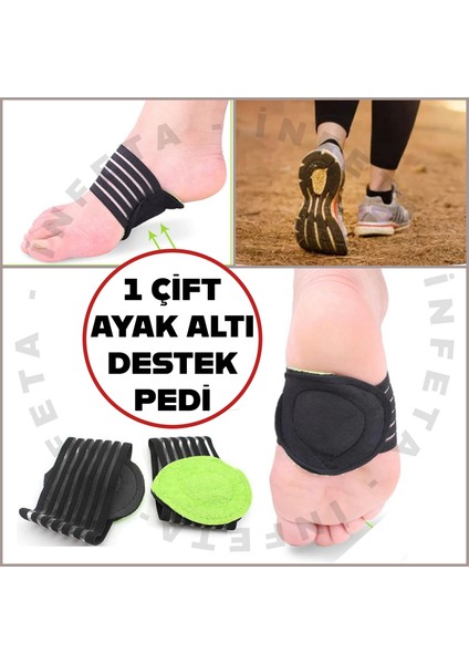 1 Çift Ayak Altı Boşluk Desteği Pedi