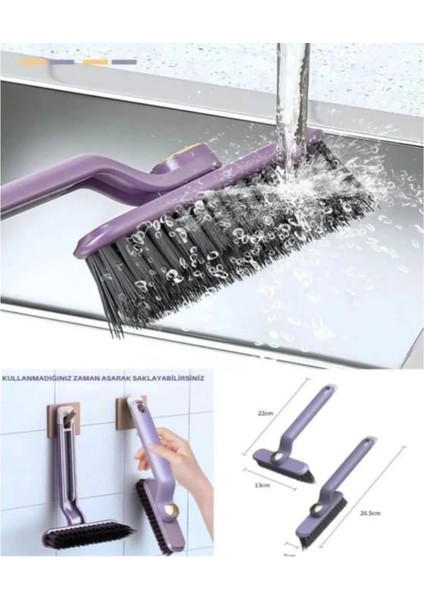 360 Derece Döner Başlıklı Köşe Detay Temizlik Fırçası Cımbızlı fiyatları