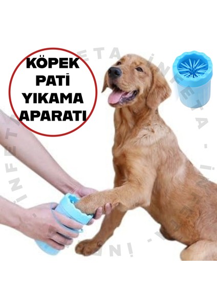 Küçük Boy Köpek Ayak Yıkama Aparatı Pati Temizleme Aparatı