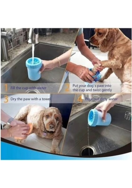 Küçük Boy Köpek Ayak Yıkama Aparatı Pati Temizleme Aparatı fırsatları