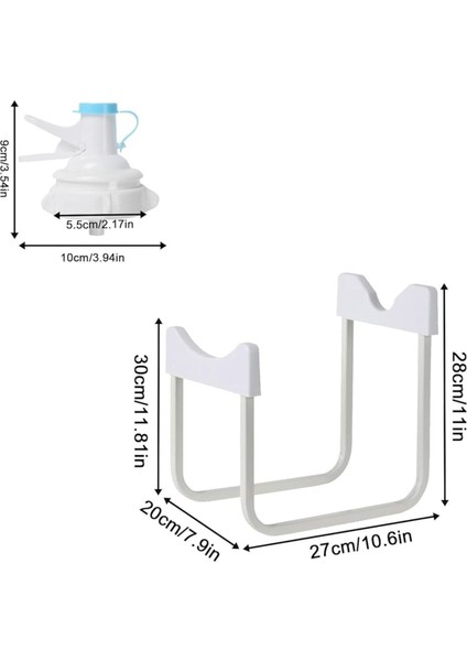 Damacana Başlığı Kapağı ve Standı Kolay Kullanım Pratik Stand ve Kapak modelleri