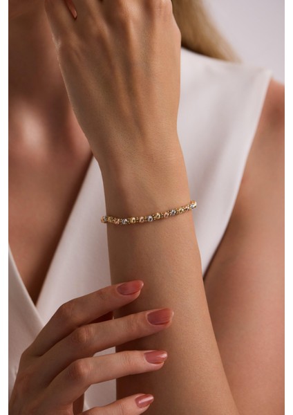 14 Ayar 3 Renkli Dorikalı Bileklik fiyatları