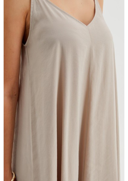 Askılı Modal Elbise modelleri