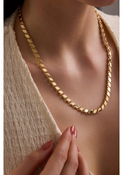 14 Ayar Pullu Altın Zincir Kolye (5.60 Mm) fiyatları