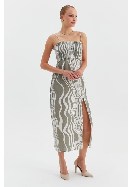 Ahşap Askılı Kalem Elbise fiyatları