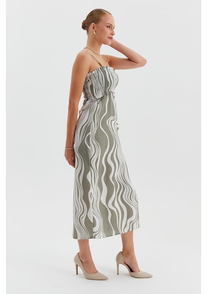 Ahşap Askılı Kalem Elbise fırsatları