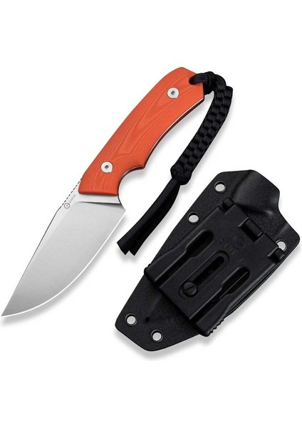 Gander Fixed Blade Knife Orange G10 Handle Bıçak fiyatları