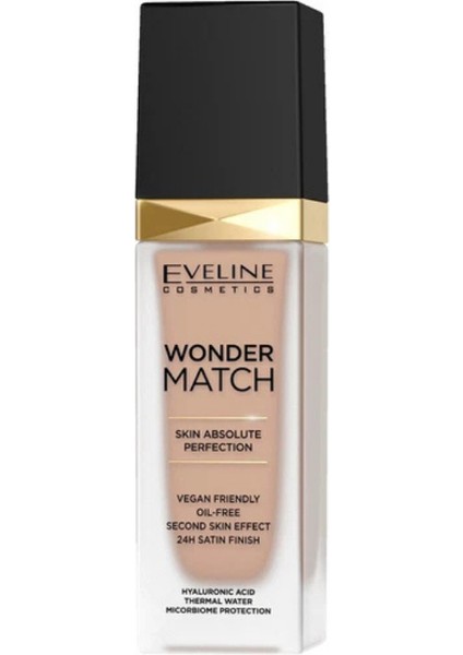 Eveline Cosmetics Wonder Match Vegan Frıendly Fondöten Spf 15