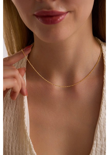 14 Ayar Top Altın Zincir Kolye (1.8 Mm) fırsatları