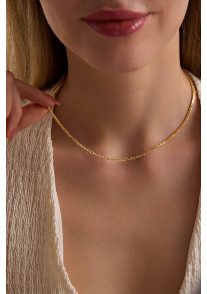 14 Ayar Palmiye Altın Zincir Kolye (1.70 Mm) fırsatları