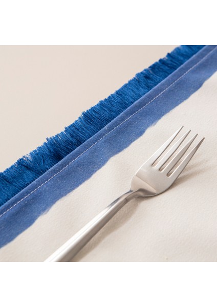 Elysian Blue, Premium Seri Duck Keten Amerikan Servis, 6'lı fiyatları