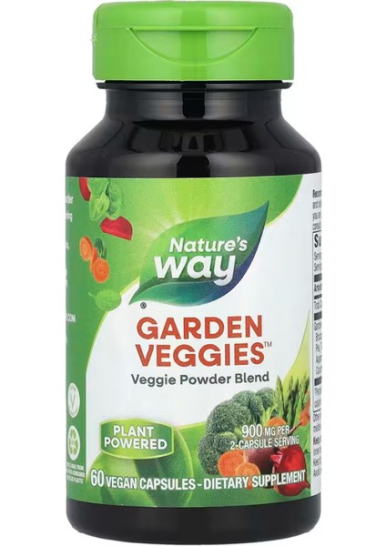 Garden Veggies™, Veggie Powder Blend, 60 Vegan Capsules