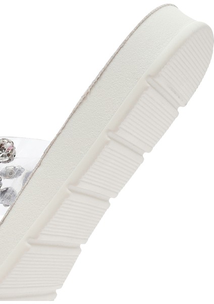 Kadın Çok Renkli Taşlı Terlik 25SFE4632PV