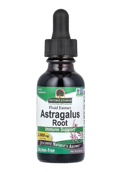 Astragalus Root, Fluid Extract, Alcohol-Free, 2,000 Mg, 1 Fl Oz (30 Ml)