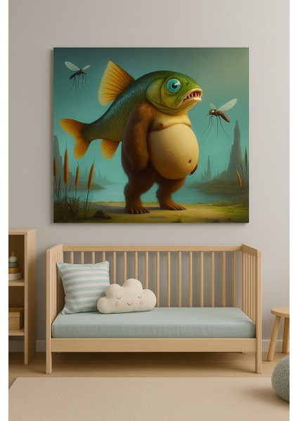 Trippi Troppi Cam Tablo – Fantastik Mizahın Duvar Hali