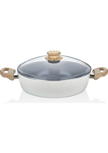 Naturel Wood Karnıyarık Tencere 28 cm