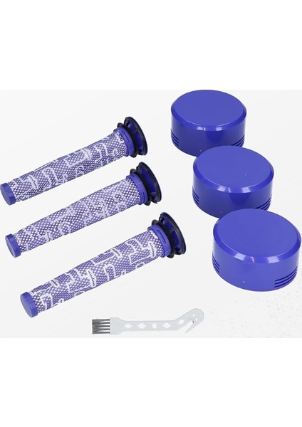 | Dyson V8 V7 Motor Filtresi ve Ön Filtre Için Uygun, 3 x Adet Hepa Filtre fiyatları