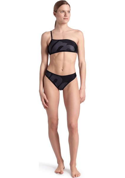Logo Single Shoulder Kadın Bikini Takımı fiyatları