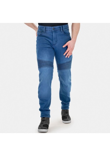 Shima Zenith Korumalı Motosiklet Pantolonu Mavi modelleri