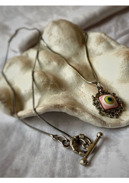 Pink Eye Nazar Boncuk Kolye fiyatları
