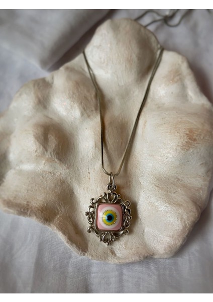 Pink Eye Nazar Boncuk Kolye fırsatları