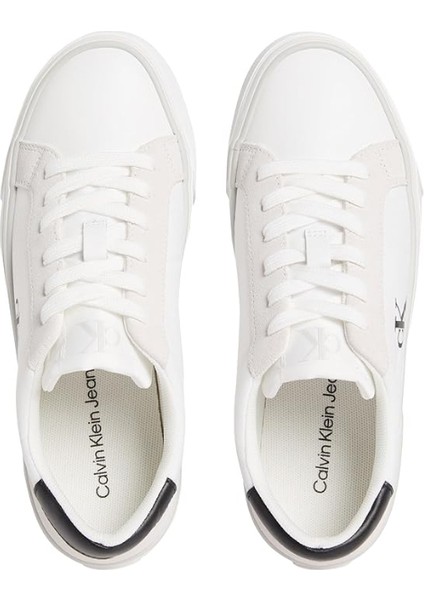 Ck YW0YW01896 Vulc Flatform Mg Nylon Mıx Kadın Sneakers fırsatları