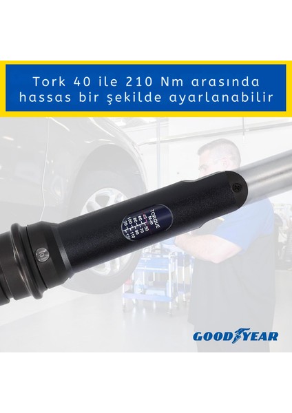 6 Parça Tekerlek Değiştirme Seti, Tork Anahtarı, Cırcır Kolu, Lokma Anahtar ve Uzatma Ucu ile modelleri