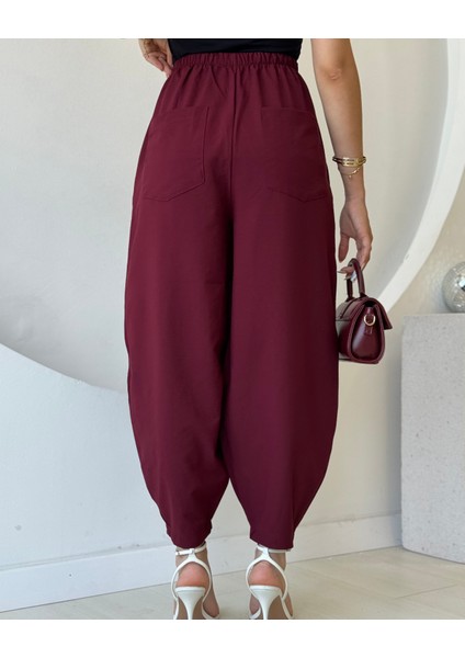 Bordo Bagi Pantolon modelleri