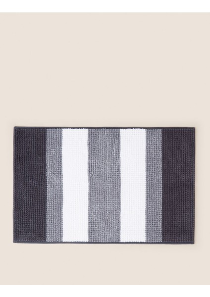 Renk Bloklu Quick Dry Banyo Paspası