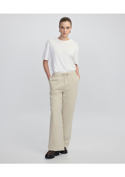 Ayarlanabilir Bel Wide Leg Fit Pantolon IW6250003055003 fiyatları