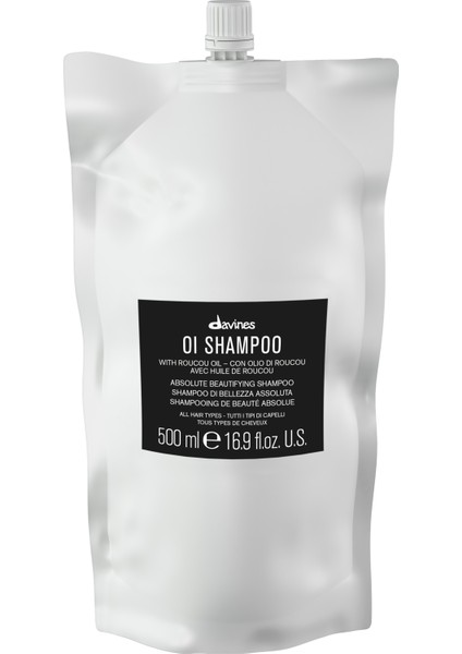 Oı-Oıl Tüm Saç Tipleri Için Sülfatsız Bakım Şampuanı 500 ml